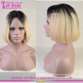 Paypal Accepted Online Stores Top Beauty Human Hair Remy Ombre Bob Wigs